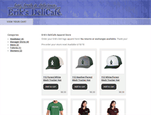 Tablet Screenshot of eriksdelistore.com